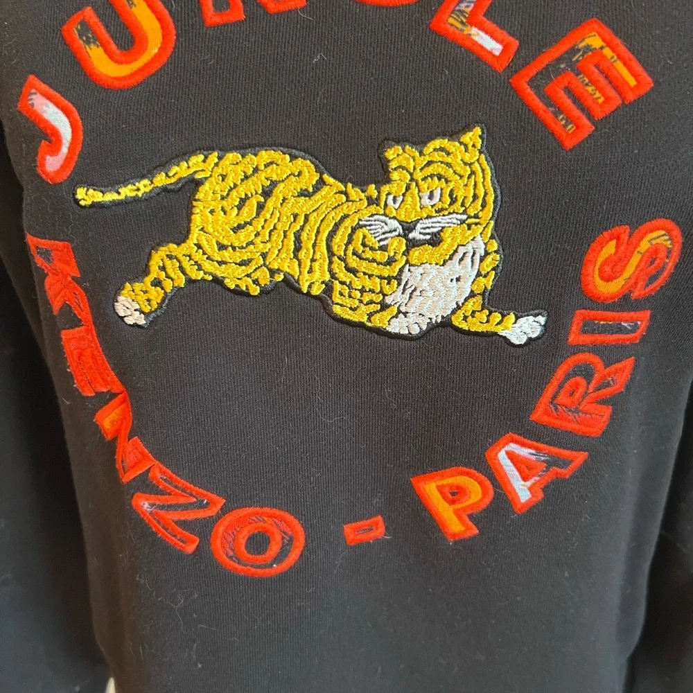 Kenzo H&M Black Jungle Paris Sweatshirt - Picture 3 of 7